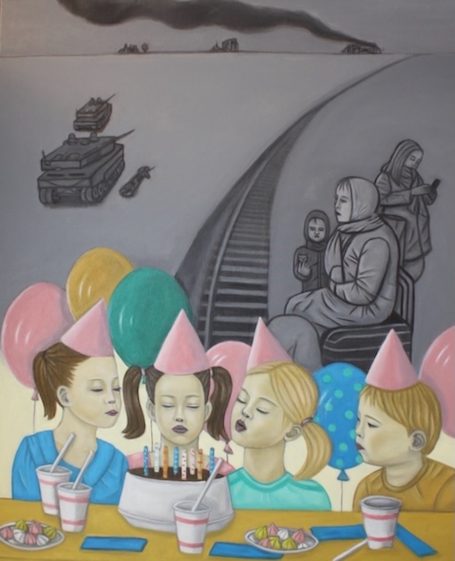 War, world, children, women, tank